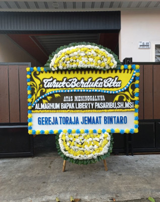 Papan Bunga Duka di Air Joman
