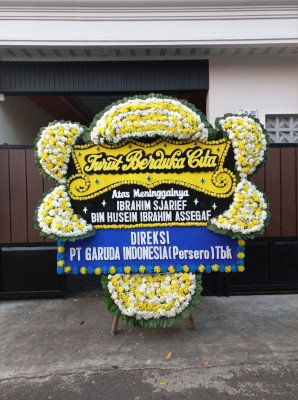 Papan Bunga Duka di Air Joman