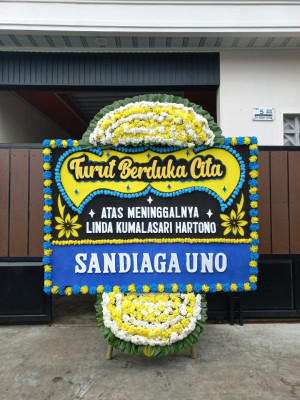 Papan Bunga Duka di Air Joman