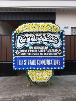 Papan Bunga Duka di Air Joman